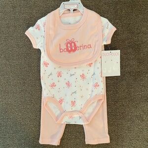 Pink Ballerina 3 Piece Set